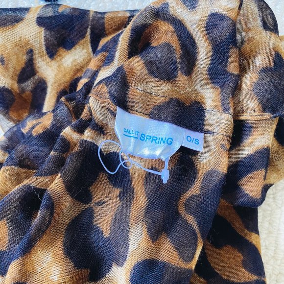 Animal Print Scarf - Picture 2 of 4